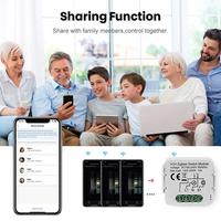 Module d'interrupteur Tuya ZigBee 3.0 10A pour maison intelligente, disjoncteur DIY 1 2 3 4 voies, prend en charge le contrôle bidirectionnel, compatible avec Alexa Google Home