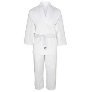 Top Trending Professional Venta al por mayor Trajes de Karate LOGOTIPO personalizado Venta caliente Etiqueta privada Ropa de artes marciales 100% Algodón Transpirable - Product Image 1