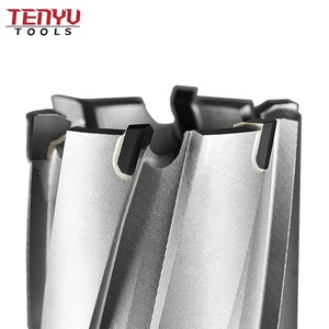 Phổ Shank tốt nhất lớn Carbide Tipped broach 100mm Chiều sâu khoan bit (từ tính) 18mm <span class=keywords><strong>22mm</strong></span> 23mm rỗng hình khuyên Cutter TCT - Product Image 2