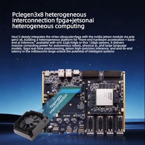 Plataforma de Desarrollo de Computación Heterogénea ALINX HEA13 XCVU13P Virtex UltraScale+ FPGA NVIDIA Jetson AGX Orin - Product Image 5