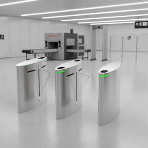 Access Control <strong>Flap</strong> Gate, Automatic Turnstile, Security <strong>Barrier</strong> Gate - Product Image 6