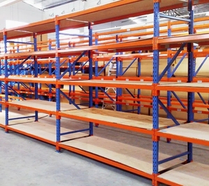 Estantería de Almacenamiento de Acero de 5 Niveles de Alta Resistencia AOCHEN, Capacidad de Carga de 150 kg, Recubrimiento en Polvo, Ensamblaje sin Tornillos, Ajustable - Product Image 6