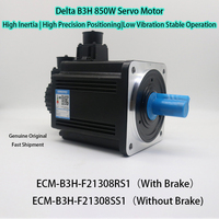 Nouveau Moteur Servo Monophasé DELTA Série B3H 850W ECM-B3H-F21308RS1/ECM-B3H-F21308SS1 à Inertie Élevée pour Applications Industrielles