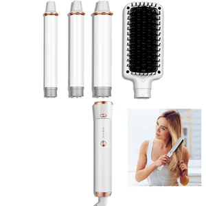 New Beauty One Step Hair Dryer & Volumizer 4 in 1 Upgrade Negative Ionic Technology Rotating Hot Air Brush