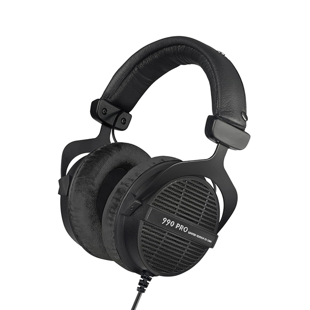 990PRO Open Back Studio Monitoring Headphones Professional HiFi for Mixing Mastering Recording Broadcasting