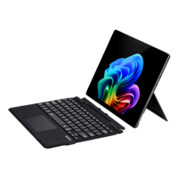 Nouvelle coque de clavier rétroéclairée sans fil USB-C en TPU et ABS ultra-mince avec pavé tactile et emplacement pour stylet pour Surface Pro 8/9/X/11 personnalisable