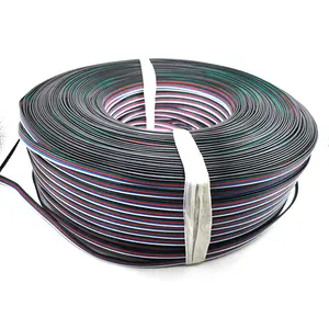 UL 2468 vw 1 80c 300v 5 pin 22AWG electrical wires cable ribbon wire for light