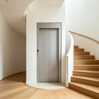 Ascenseur résidentiel pour villas, modèle de fournisseur avec cabine modulaire fiable pour les développements résidentiels locaux