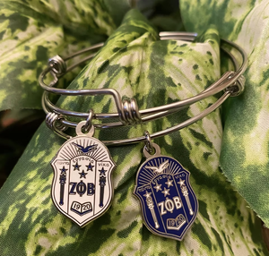 Unterstützung Custom Design Zeta Brustkrebs Awareness Lift Mitglied Hummer Black Lives Matter White <span class=keywords><strong>Shield</strong></span> Royal Since Bracelet - Product Image 5