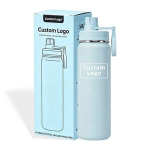 Bouteille d'eau en acier inoxydable à double paroi isolée sous vide de 24 oz avec logo personnalisé OEM pour l'extérieur - Product Image 4