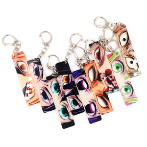 Cadeau personnalisé, porte-clés en acrylique transparent double face avec motif d'anime <span class=keywords><strong>Demon</strong></span> <span class=keywords><strong>Slayer</strong></span> pour les fans - Product Image 2