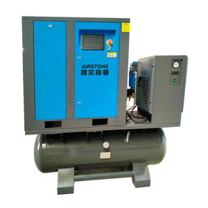 低騒音オイル注入式モーター＆ベアリング空冷式産業用22kw 30HPスクリューエアコンプレッサー16 bar 300Lタンク - Product Image 5