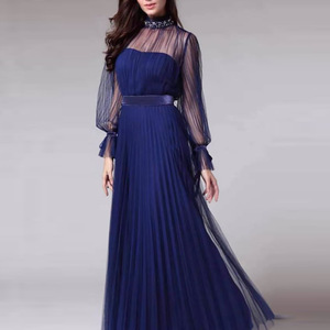 Chic Styles and Comfort in blue dresses for winter for Trendy Women