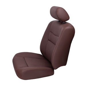 Su misura di business 7 posti di ricambio copertura di sede due sedili anteriori in vera pelle set copertura di sede - Product Image 4