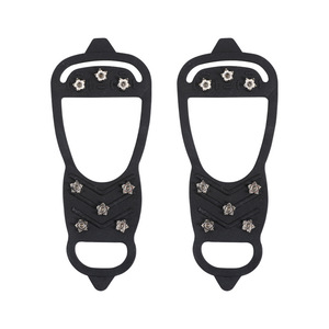 Chaussures d'alpinisme bon marché 8-crampons antidérapants Griffes de neige et de glace pour le camping, la marche, l'équipement de plein air d'hiver - Product Image 2