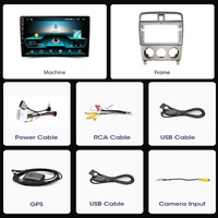 Android 13 para Subaru Forester SG 2004 - 2008 Radio de coche reproductor Multimedia estéreo autoestéreo Carplay DSP GPS WIFI 2K QLED sin DVD