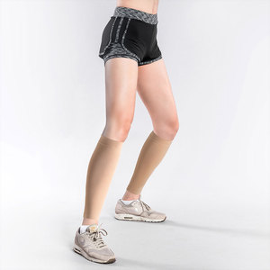 Bas de contention médicale gradués en polyamide et élasthanne, couleur nude et noir, 20-30 mmHg, pour la grossesse - Product Image 6