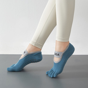 2025 all'ingrosso delle donne cinque dita aperte punta Anit calzini sportivi per Pilates Dance a piedi nudi allenamento Yoga Pilates calze - Product Image 5