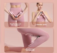 CHENGMO SPORTS Appareil de Musculation à Domicile pour les Muscles du Plancher Pelvien, Entraîneur de Jambes pour Yoga, Appareil de Fitness pour Cuisses, Pince de Jambe avec Compteur