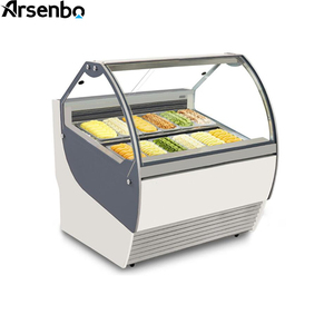 Thương Mại Sang Trọng Bảng <span class=keywords><strong>Top</strong></span> Gelato Tủ Đông Mini Ice Cream Hiển Thị Tủ Đông - Product Image 3