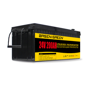 Paquete de Baterías de Fosfato de Hierro y Litio Basen de 24 V y 200 Ah con Certificación CE y Larga Vida Útil - Product Image 6