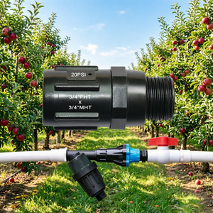 Válvula Reguladora de Presión de <span class=keywords><strong>Riego</strong></span> de Bajo Flujo de 15 PSI, <span class=keywords><strong>Reductor</strong></span> de Presión de Agua con Rosca MHT FHT de 3/4" para <span class=keywords><strong>Riego</strong></span> <span class=keywords><strong>por</strong></span> <span class=keywords><strong>Goteo</strong></span> y Aspersión en Granjas - Product Image 1