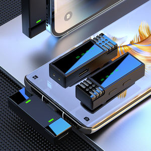 Sistema <span class=keywords><strong>en</strong></span> <span class=keywords><strong>vivo</strong></span> profesional inalámbrico cuello Lavalier solapa <span class=keywords><strong>radio</strong></span> micrófono - Product Image 6