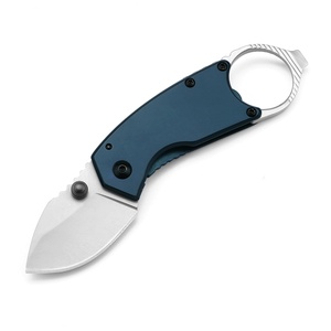 มีดพับ EDC คุณภาพสูง KS8710 ปรับแต่งได้ ผลิตจากเหล็กสแตนเลส 8Cr13Mov พร้อมปลอกหนัง DIY แบบ OEM - Product Image 3