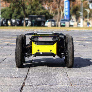 Châssis de robot intelligent à 4 roues AVT-W9D avec pneus en caoutchouc massif, direction différentielle et rapport de réduction <span class=keywords><strong>super</strong></span> élevé - Product Image 3