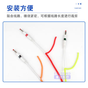 Funda Protectora de Plástico en Espiral YANKEE MED para Cables de ECG, Accesorio para Envolver Cables - Product Image 3