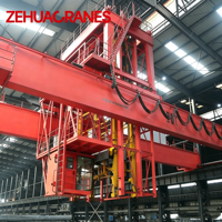 Grue à pont intelligente à double poutre pour empilage de blocs anodisés, système de contrôle intelligent, grue à pont robuste