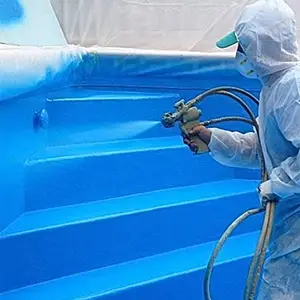 Polyurea pintura de alta resistência anti-explosão, spua