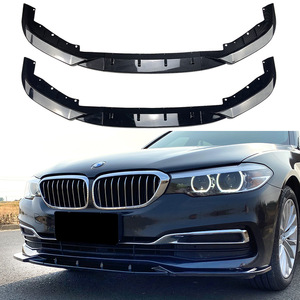 Amp-Z Front Bumper Lip Splitter Carbon Fiber Texture For Bmw 5 Series G30 2017-2020 - Product Image 1