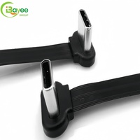 Câble plat FPC de type C 3.2 haute précision et durable, 0,7 mm, ultra-fin, USB mâle-mâle pour smartphone