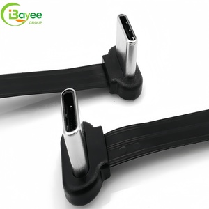 High Precision Durable 3.2 Full Function Cable Type c 0.7mm FPC Flat Cable Usb Male to Male Ultra-thin Cable <b>for</b> Smart Phone - Product Image 1
