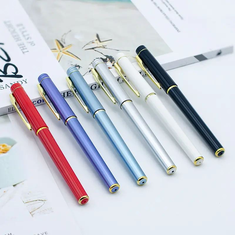Bolígrafos de tinta de gel con logotipo personalizado, promoción, baratos, 2022