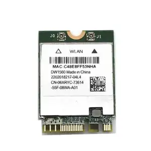 DW1560 Wireless Adapter Card for Hackintosh Dell BCM94352Z NGFF M.2 WiFi WLAN Fit Bluetooth 4.0 802.11ac 867Mbps BCM94352 Card