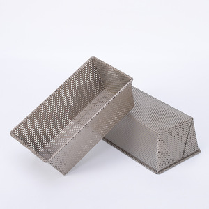 Moule à pâtisserie perforé en acier au carbone doré, rectangulaire, 21, 25, 31 cm, pour gâteau, usage domestique et commercial - Product Image 2