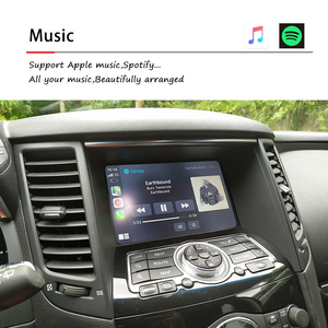 Azton อินเทอร์เฟซอัตโนมัติ iPhone CarPlay แอนดรอยด์สำหรับ Infiniti G37ซีดานคูเป้ G35 Q70 M37 FX EX QX50 QX80ชุดผลิตตาม OEM - Product Image 3