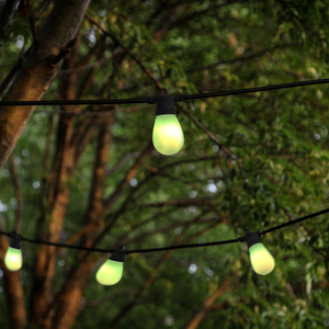 Giáng sinh trang trí Festoon Cổ Tích Đèn Ngoài Trời Patio tiras de Luces Led cắm trại chuỗi màu trắng của Đèn Ngoài Trời - Product Image 2