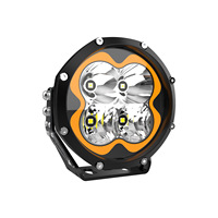 Phare LED tout-terrain 5 pouces IP67, projecteur combiné spot et flood, super lumineux, pour Wrangler, Bronco, Tank300, Jeep 4x4, SUV