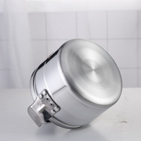 Autocuiseur avec un seul Double fond disponible pour la cuisinière à Induction à gaz Offre Spéciale sécurité pratique aluminium Anti-explosion