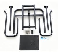 Support de levage moderne de haute qualité pour couvercle de baignoire de massage spa, noir et antirouille