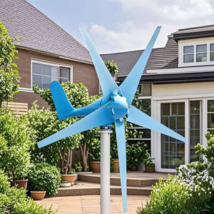 정원 전원 공급 장치 400W 풍력 발전기 태양 광 하이브리드 빠른 충전 홈 TV 팬 조명 미니 풍력 터빈 - Product Image 1