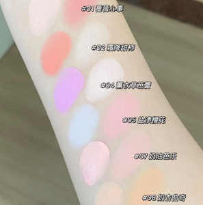 定制标志素食化妆私人标签脸颊色调2合1粉末面霜腮红调色板防水轮廓面霜腮红二重奏 - Product Image 3