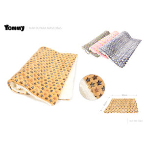 Coperta per animali domestici Yommy 70x90cm in morbido pile per cani e gatti - Product Image 1