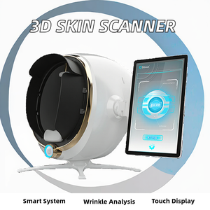 2025 Hottest Handheld Magic Mirror 3D Face Scanner LED Light Source AI Technology US <b>Plug</b> <b>WiFi</b> Facial Skin Analyzer Software - Product Image 2