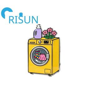 หมุดปักผ้านุ่มสำหรับซักผ้าทำจากผ้าลายลูกเจี๊ยบน่ารักแบบสั่งทำได้ - Product Image 2