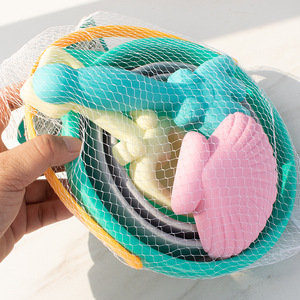 Seau en Silicone pliant pour enfants jouet de <span class=keywords><strong>plage</strong></span> bébé bord de mer sable creuser pelle costume eau mer équipement de jeu - Product Image 4