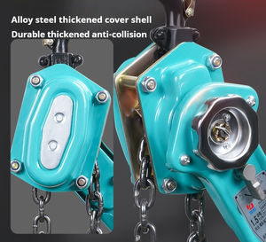 Mesin pengangkat rantai baja portabel, lift rantai Manual terbalik kawat baja kapasitas angkat 0.75T/1T/2T/3T/6T - Product Image 2